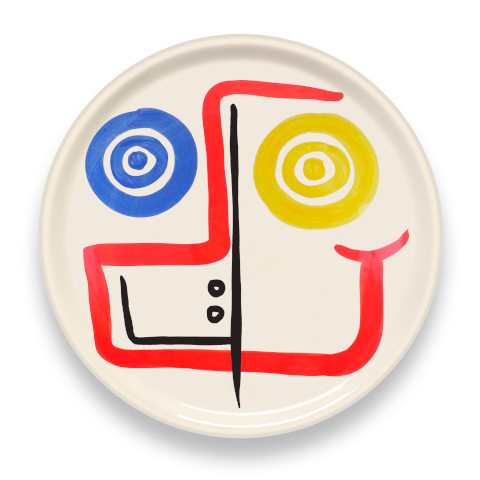 Assiette de Prsentation N53 <i>par Virginia Mo</i>